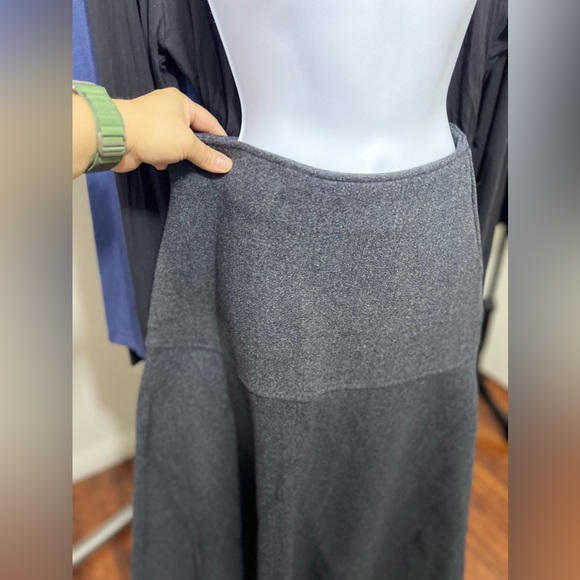 OGL Cashmere-like Flared Maxi Skirt - Picture 4 of 9